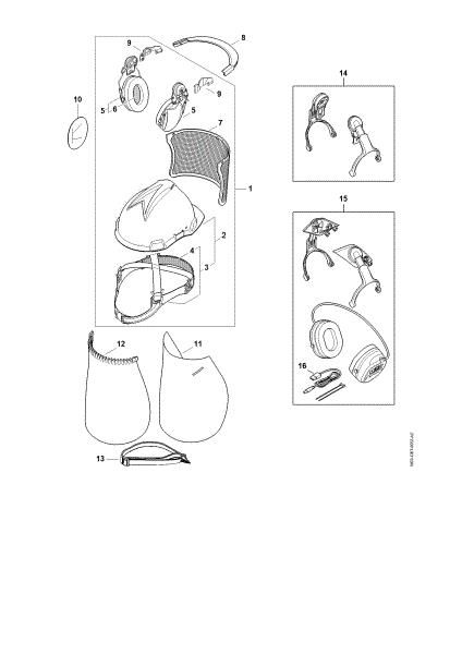 Slika Helmet set FUNCTION Universal Helmet set FUNCTION Universal
