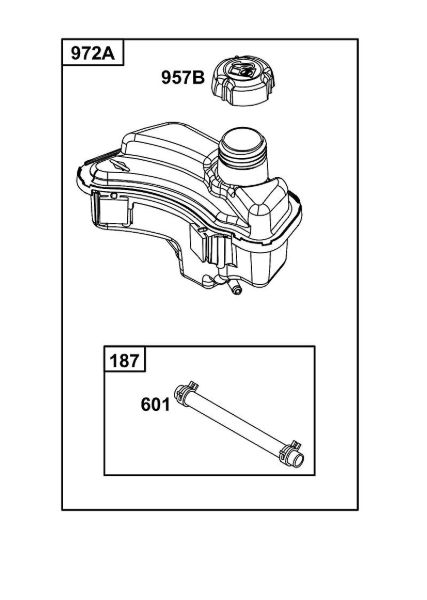 B&S - serijska številka  od 08  08P502-0130-H1 K - SKLOP OSKRBE Z GORIVOM della Marca Stihl