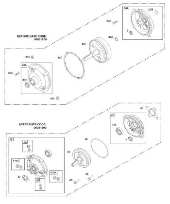 B&S - serijska številka  od 09  091212-1381-E1 H - Menjalnik reduktorja della Marca Stihl