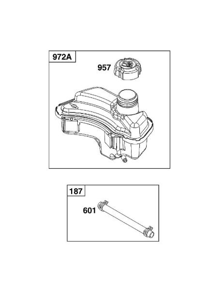 B&S - serijska številka  od 09  09P702-0228-H1 K - SKLOP OSKRBE Z GORIVOM della Marca Stihl