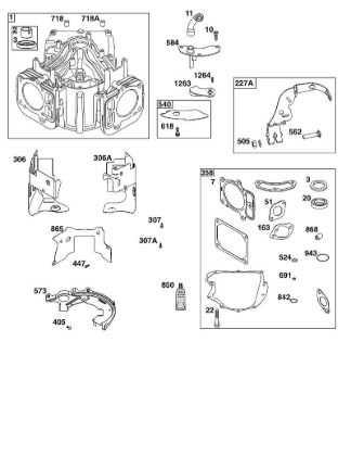 B&S - serijska številka  od 44  44N677-0017-B5 G - SKLOP CILINDRA della Marca Stihl