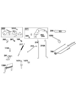 B&S - serijska številka  od 44  44S977-0046-G1 D - SKLOP UPRAVLJALNEGA ELEMENTA della Marca Stihl