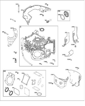 B&S - serijska številka  od 61  61G877-0014-J1 G - SKLOP CILINDRA della Marca Stihl