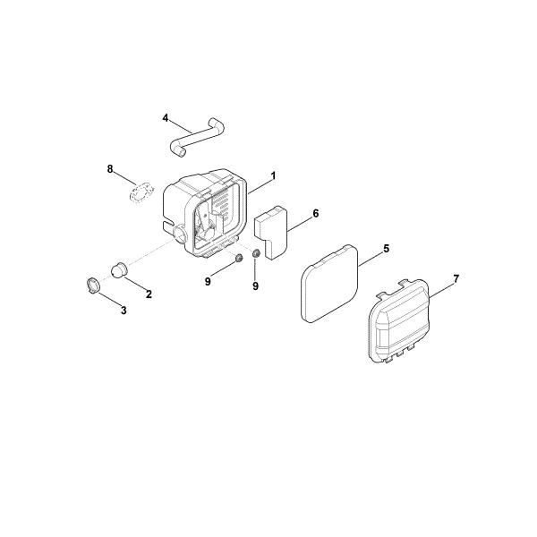 Slika B - Zracni filter EVC 200.0 (EVC200-0001)
