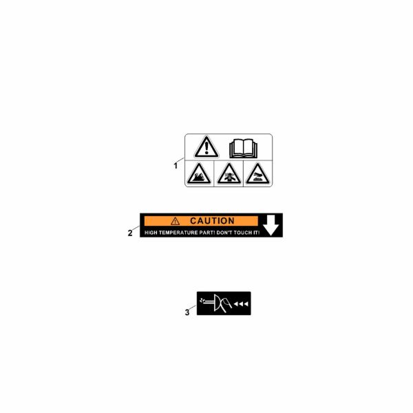 Slika L - Nalepka EVC 200.0 (EVC200-0001)