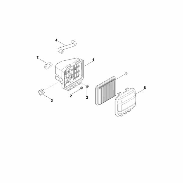 Slika B - Zracni filter EVC 200.2 (EVC200-0003)