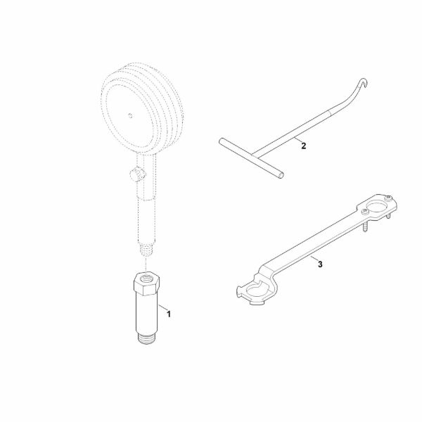 Slika L - Specialno orodje EVC 200.3 C (EVC200-0005)