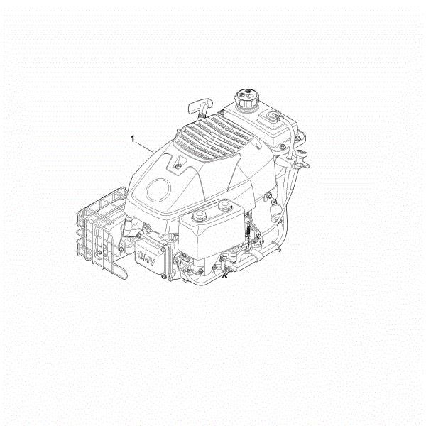 Slika A - Motor celoten EVC 2000.0 (EVC2000-0001)