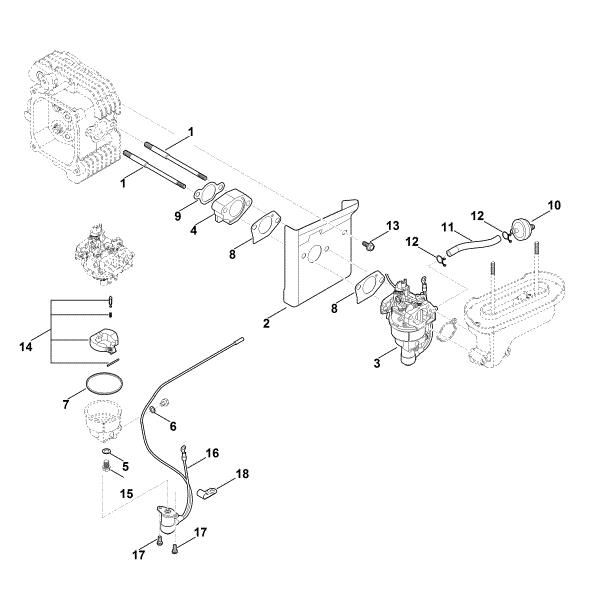 Slika H - Sistem goriva EVC 4000.1 (EVC4000-0002)
