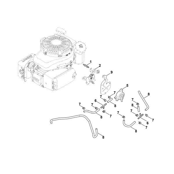 Slika H - crpalka za gorivo HD775 (HD775-3024)