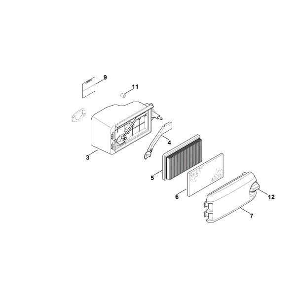 Slika B - Zracni filter HD775 (HD775-3026)