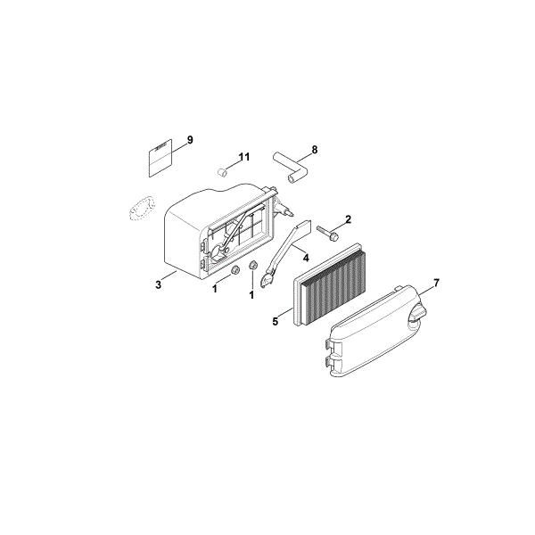 Slika B - Zracni filter XT-675 (XT675-2019)
