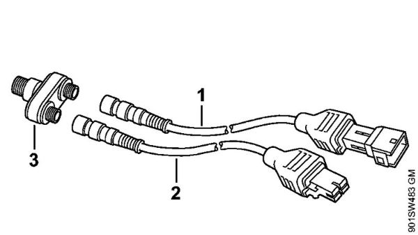 Brusilni rezalniki (TS) TS 500i-A Diagnosticni kabel vbrizga della Marca Stihl