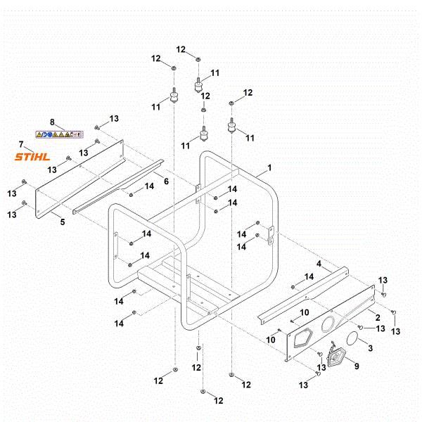Slika A - Okvir WP 600.0