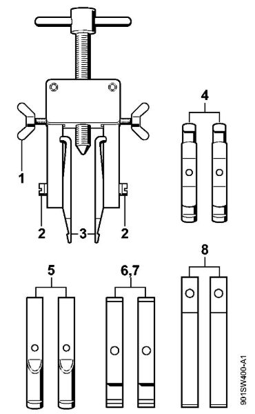 Kombi motorji (KM) KM 235.0 Snemalnik della Marca Stihl