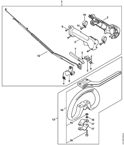 Kombi motorji (KM) KM 235.0 R Rocaj della Marca Stihl