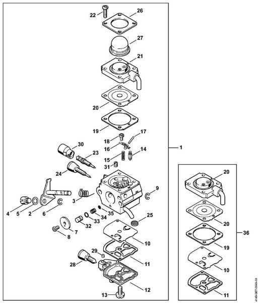 Kombi motorji (KM) KM 55 Uplinjac C1Q-S71 della Marca Stihl