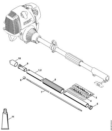 Kombi orodja (-KM) HL-KM 135Â° Rocaj della Marca Stihl