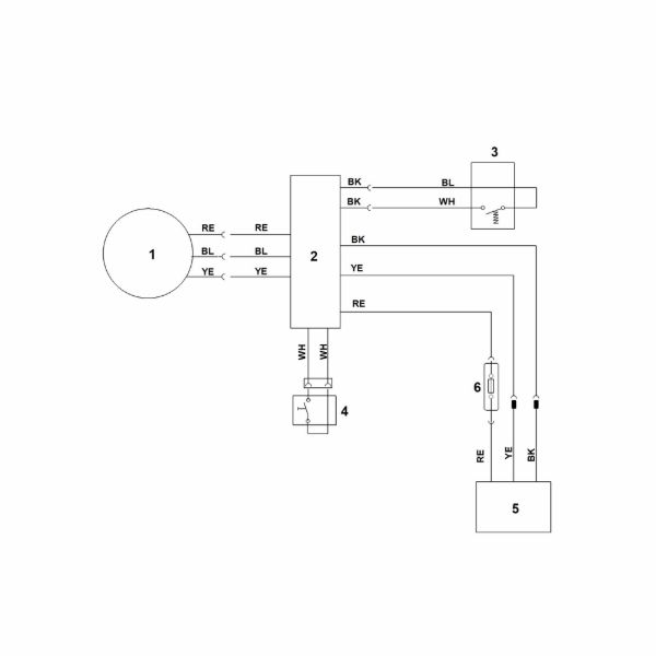 Slika G - Stikalna shema RMA 443.2 C