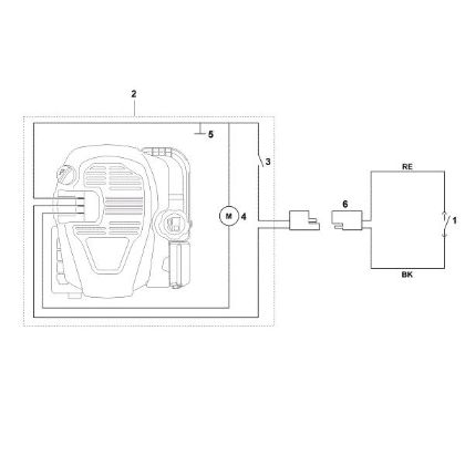 Slika I - Stikalna shema RM 545.0 VE