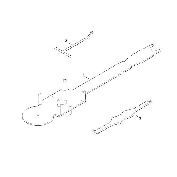 Slika I - Specialno orodje RM 545.0 VR
