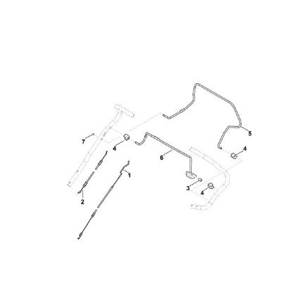 Slika A - Zgornji del krmila RM 650.0 T
