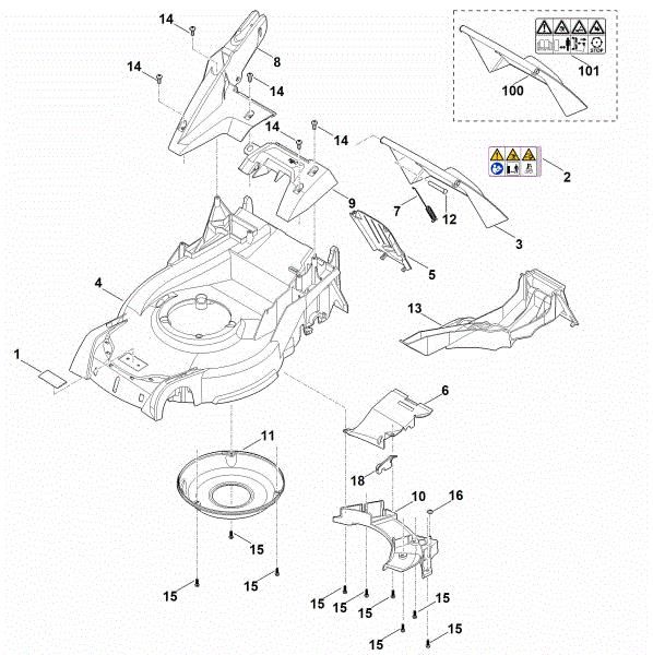 Slika C - Ohišje RM 650.0 T