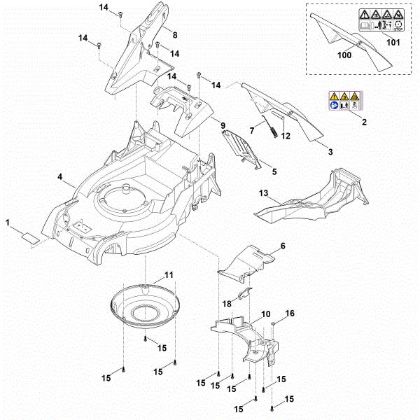 Slika C - Ohišje RM 650.0 V