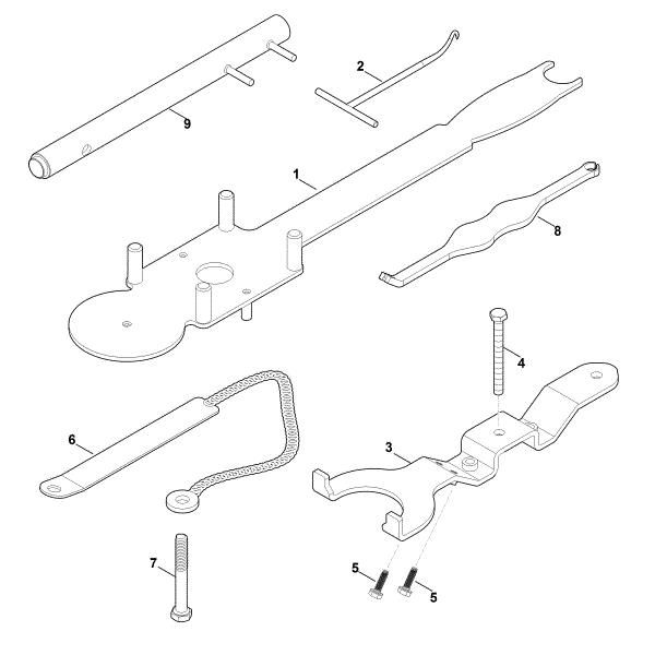 Slika J - Specialno orodje RM 655.0 RS