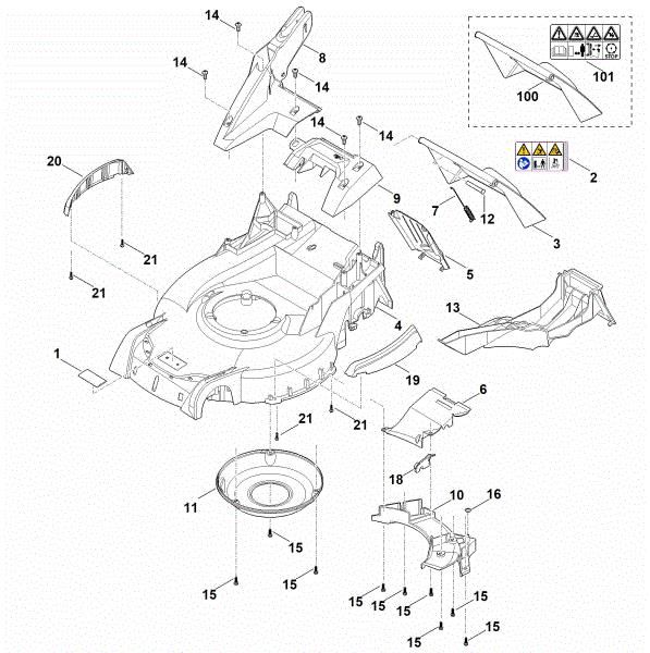 Slika C - Ohišje RM 655.0 V