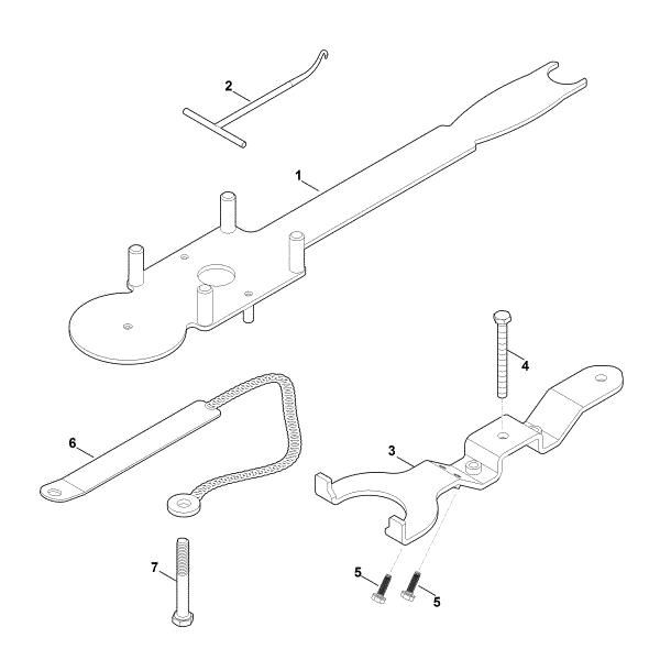 Slika J - Specialno orodje RM 655.0 VS