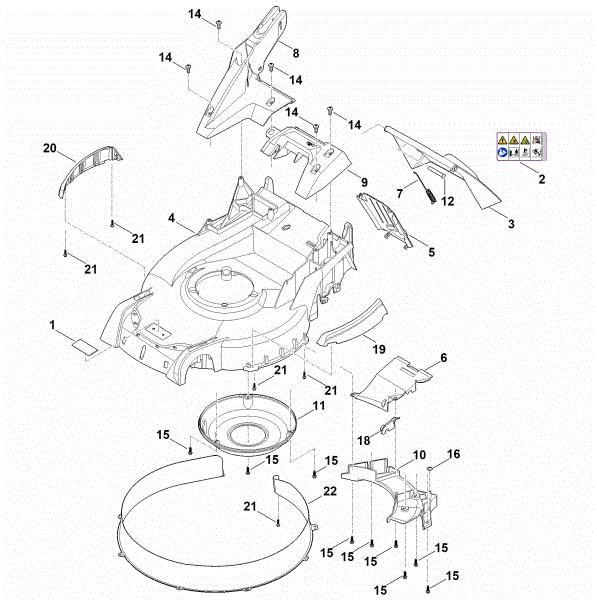 Slika C - Ohišje RM 655.1 RS