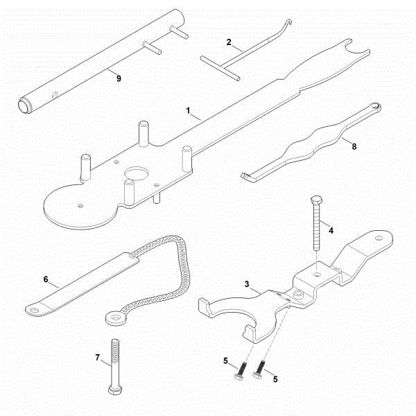 Slika J - Specialno orodje RM 655.1 RS