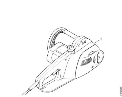 Elektricne motorne žage (MSE) MSE 160 C-BQ Serijska številka della Marca Stihl