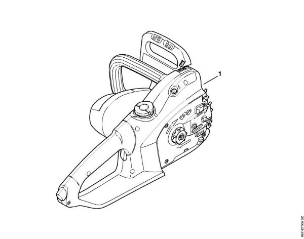Elektricne motorne žage (MSE) MSE 170 C-Q Serijska številka della Marca Stihl
