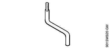 Zage z bencinskim motorjem (MS) 028 WB Tipalni sornik della Marca Stihl
