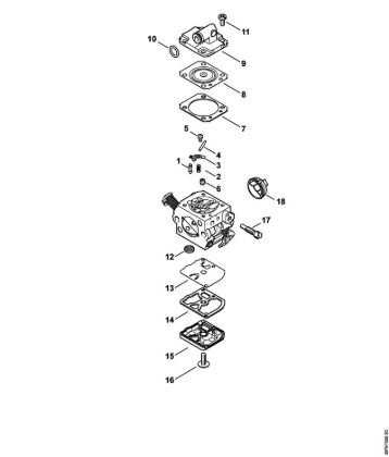 Zage z bencinskim motorjem (MS) MS 170 2-MIX Uplinjac C1Q-S237 2-MIX della Marca Stihl