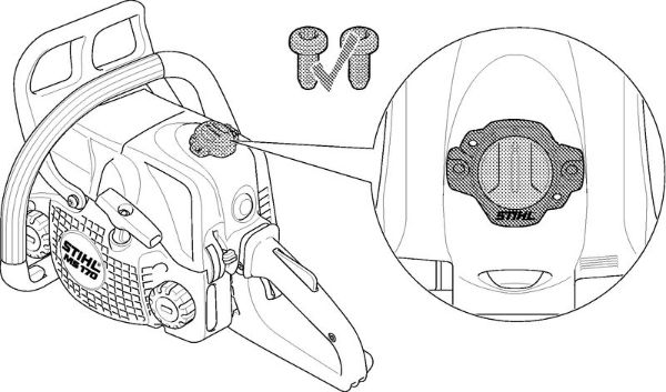 Zage z bencinskim motorjem (MS) MS 170-D Smart Connector della Marca Stihl