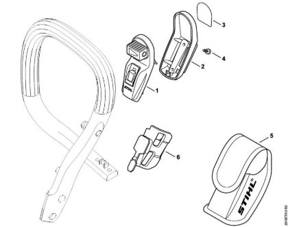Zage z bencinskim motorjem (MS) MS 251 C-BEQ Laser 2 v 1 della Marca Stihl