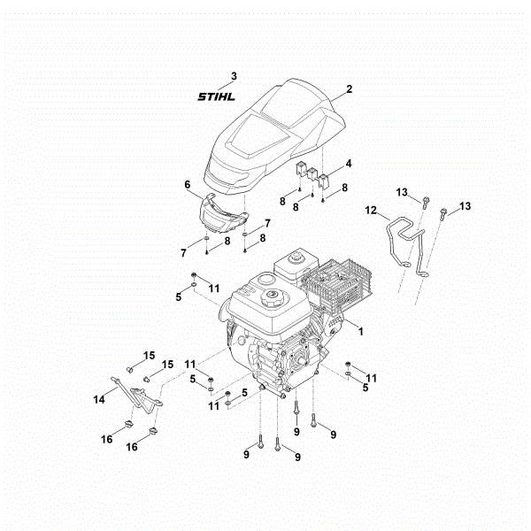 Slika B - Motor MH 600.1