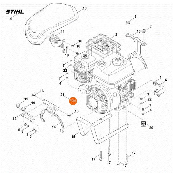 Slika B - Motor MH 710.0