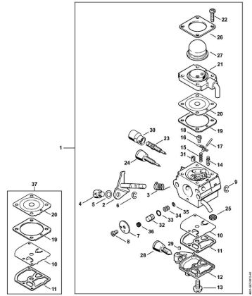 Multi motorji (MM) MM 55 Uplinjac C1Q-S79 della Marca Stihl