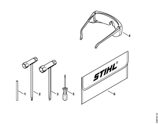 FC 100, FC 110 FC 110 Orodja, posebni pribor della Marca Stihl