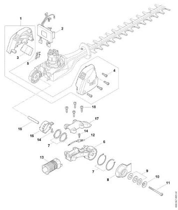 Slika Ohišje motorja, elektronski modul HLA 86
