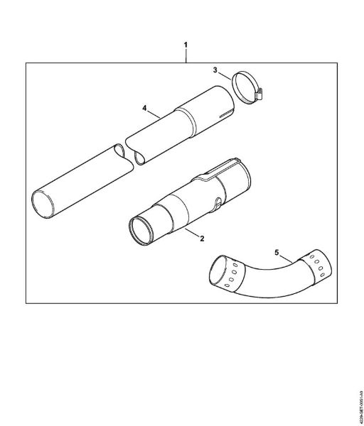 Pihalniki (BG, BR) BG 55 cistilec za žlebove della Marca Stihl