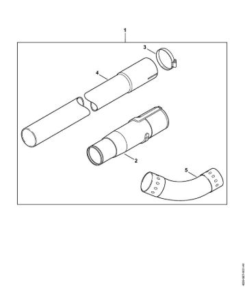 Pihalniki (BG, BR) BG 85 cistilec za žlebove della Marca Stihl