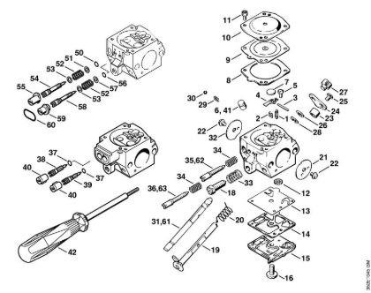 Pihalniki (BG, BR) BR 320 Uplinjac HD-4, HD-13 della Marca Stihl