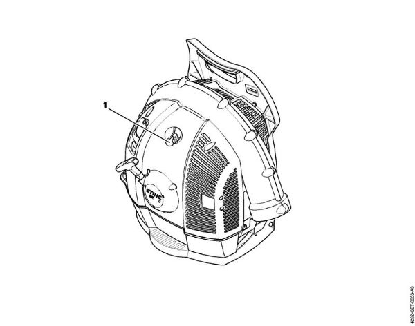 Pihalniki (BG, BR) BR 700 Serijska številka della Marca Stihl
