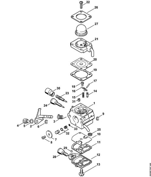 Posebne naprave (PC, SP, MC) PC 70 Uplinjac C1Q-S157 (41.2017) della Marca Stihl