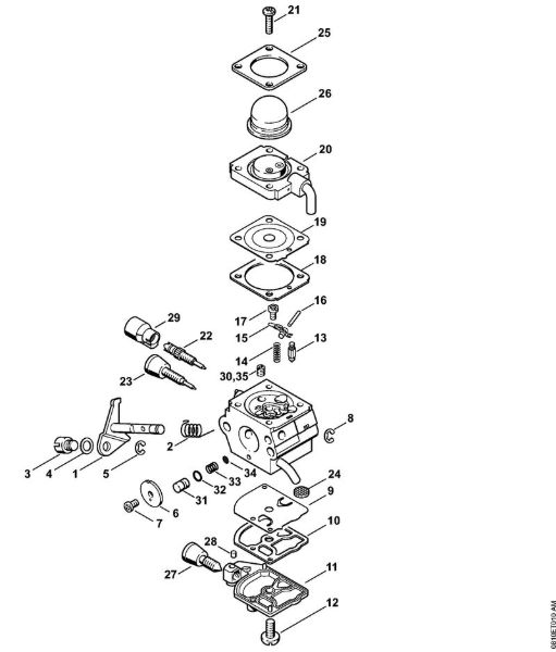 Posebne naprave (PC, SP, MC) PC 75 Uplinjac C1Q-S80 BR (41.2017) della Marca Stihl